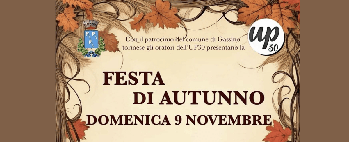 Festa d’Autunno a Gassino Torinese - Domenica 9 novembre 2025